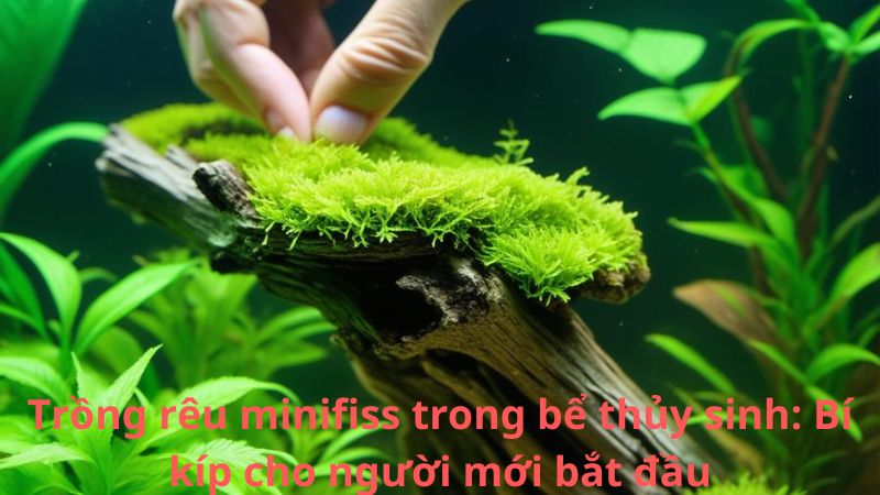 Trồng rêu minifiss trong bể thủy sinh: Bí kíp cho người mới bắt đầu