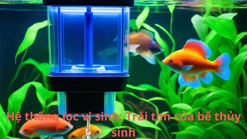 Hệ thống lọc vi sinh: Trái tim của bể thủy sinh