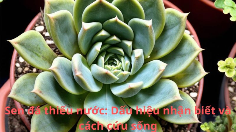 Sen đá thiếu nước: Dấu hiệu nhận biết và cách cứu sống